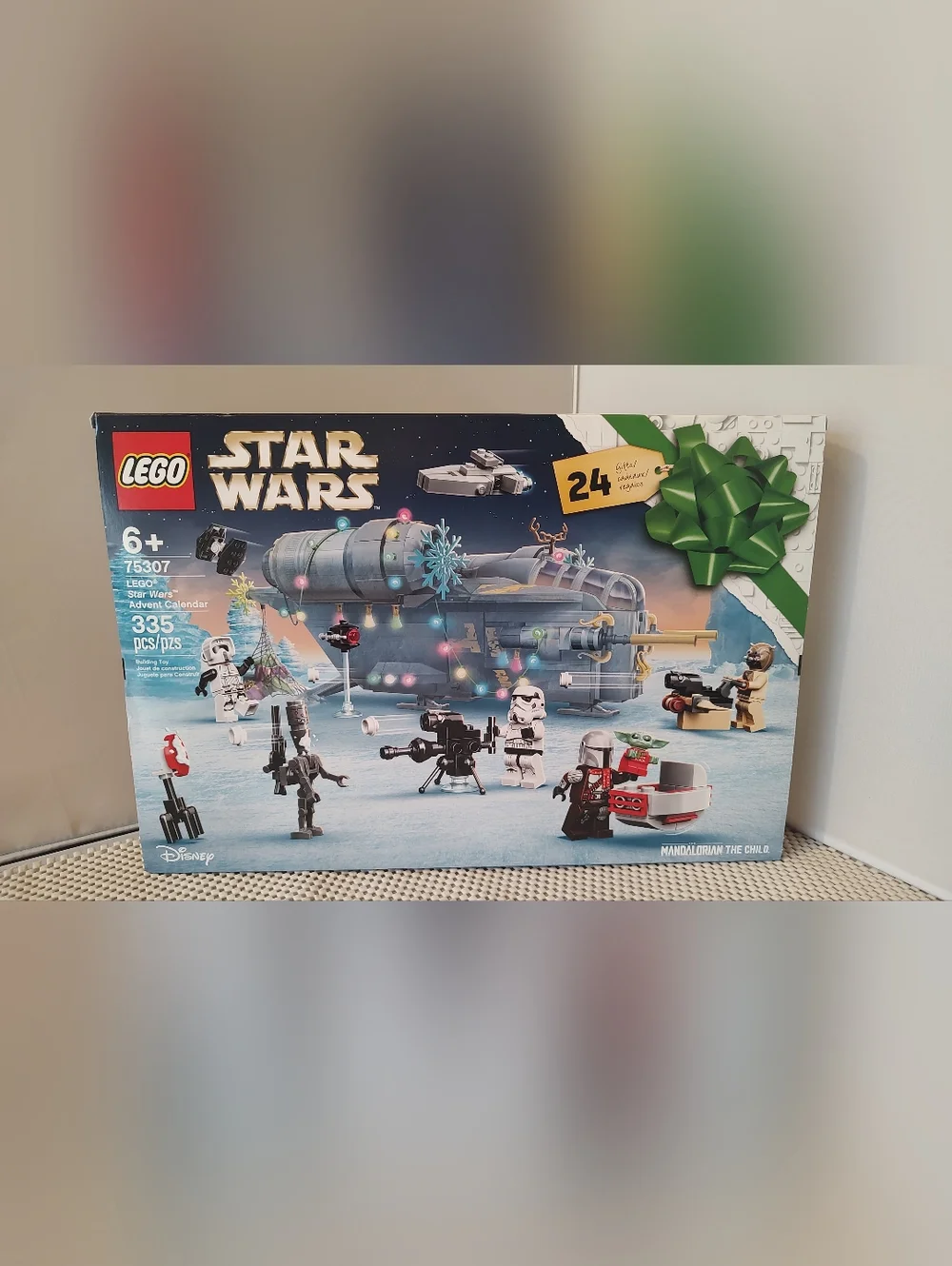 Lego 75307 Star Wars Advent Calendar 2021 The Mandalorian The Child NWT Building